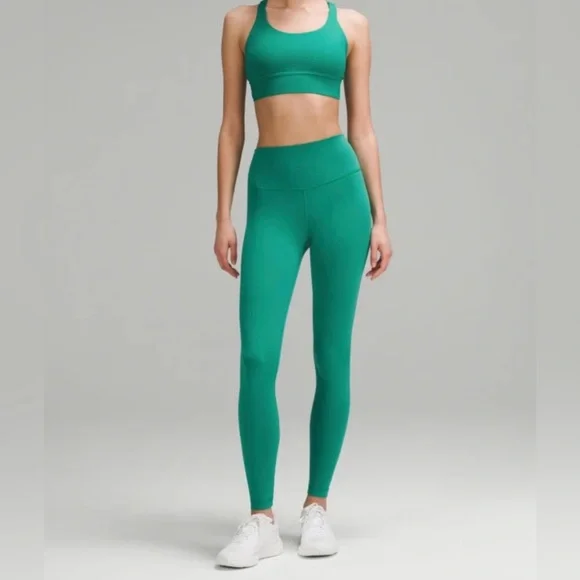 lululemon athletica Teal Leggings - Picture 1 of 4